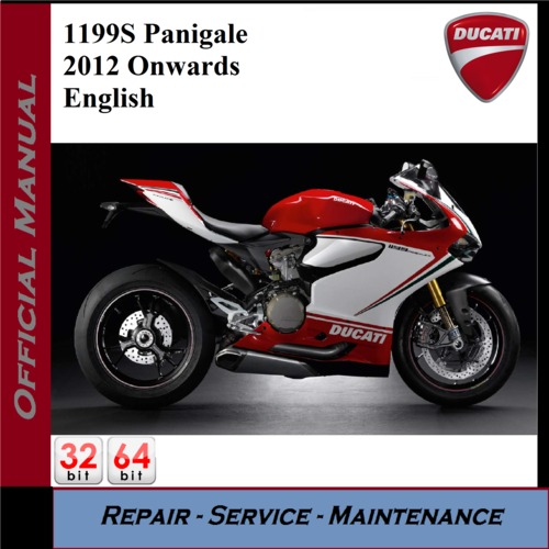 Product picture Ducati 1199S Panigale 2012Onwards Workshop Service Manual