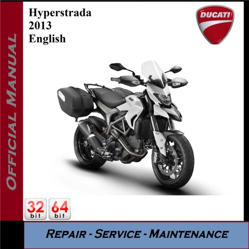 Product picture Ducati Hyperstrada 2013 Workshop Service Repair Manual 